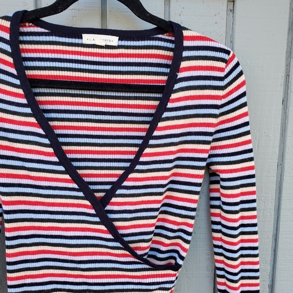 PacSun Cropped Wrap Sweater - Picture 4 of 7